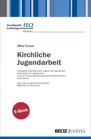 Kirchliche Jugendarbeit - cover