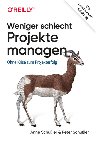 Weniger schlecht Projekte managen - Ohne Krise zum Projekterfolg - cover