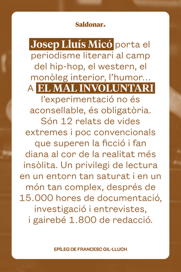 El mal involuntari - cover