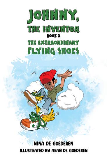 Johnny The Inventor – Book 3 - The Extraordinary Flying Shoes - cover