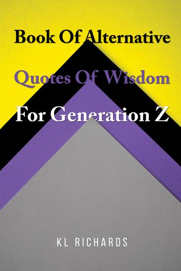 Book Of Alternative Quotes Of Wisdom For Generation Z - cover
