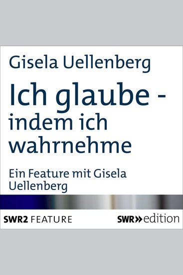 Ich glaube - indem ich wahrnehme - cover