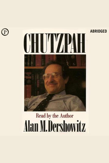 Chutzpah - cover