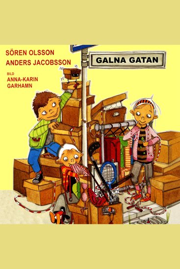 Galna gatan - cover