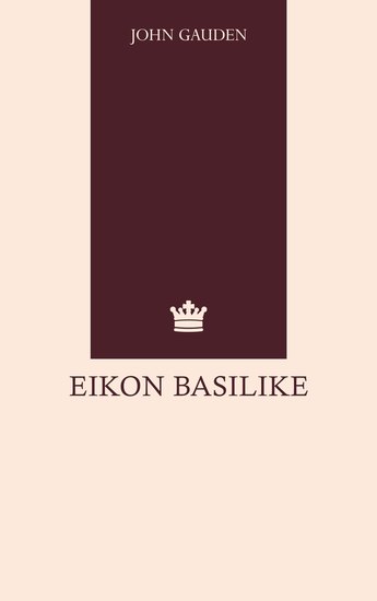 Eikon Basilike - cover