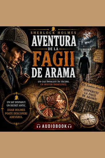 Aventurile lui Sherlock Holmes - 02 Aventura rubinului albastru - 12 Aventura de la Fagii de Arama - cover