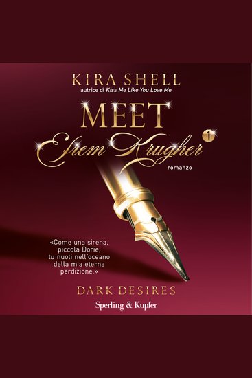 Meet Efrem Krugher - Dark desires - cover