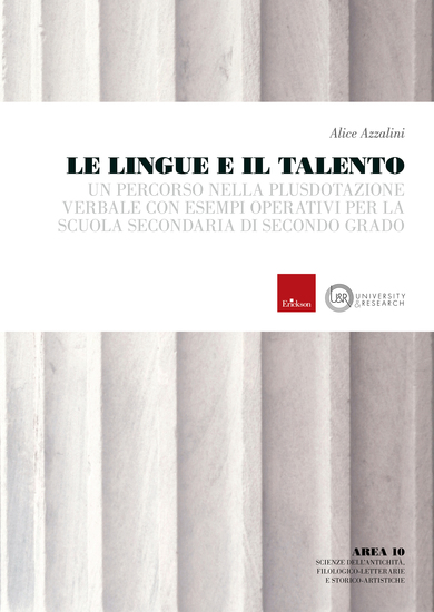 Le lingue e il talento - Un percorso nella plusdotazione verbale con esempi operativi per la scuola secondaria di secondo grado - cover