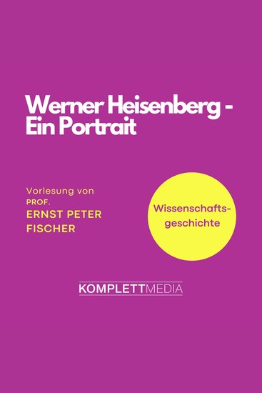 Werner Heisenberg - Wissenschaftsgeschichte - cover