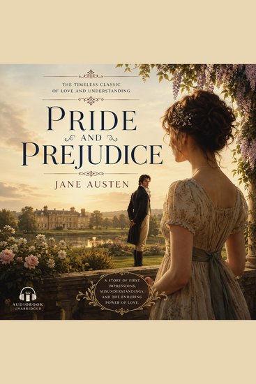 Pride and Prejudice - Experience the sparkling wit social satire and slow-burn romance of Jane Austen’s beloved Classic Fiction masterpiece brought to life in audiobook form - cover
