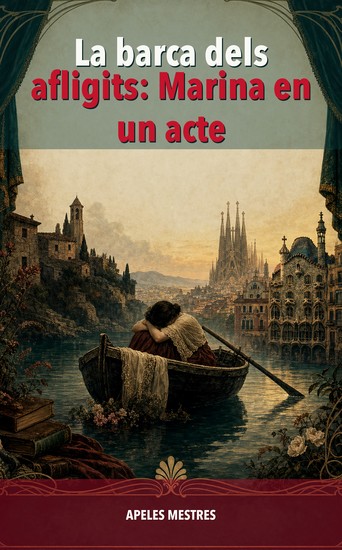 La barca dels afligits: Marina en un acte - cover