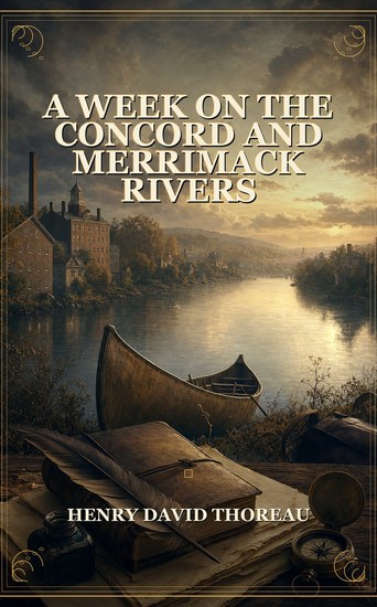 A Week On The Concord And Merrimack Rivers - cover
