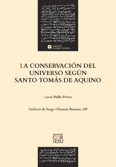 La conservación del universo según santo Tomás de Aquino - cover