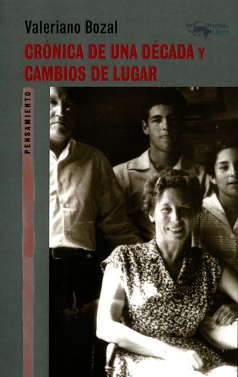 Crónica de una década y Cambios de lugar - cover