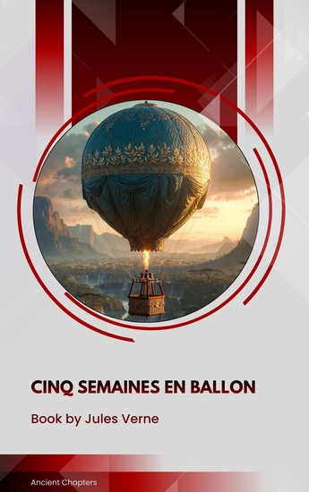 Cinq semaines en ballon - cover