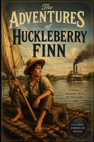 The Adventures Of Huckleberry Finn - cover
