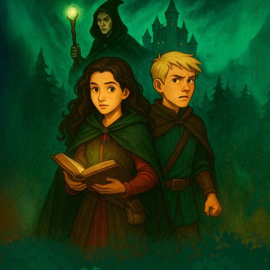 Ylva och Korp: Trollkvinnans lärling - cover