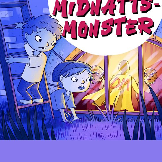 Midnattsmonster: Den mystiska appen - cover