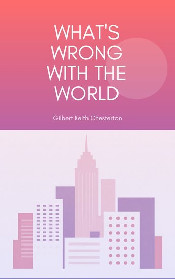 What's Wrong with the World - cover
