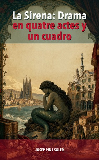 La Sirena: Drama en quatre actes y un cuadro - cover