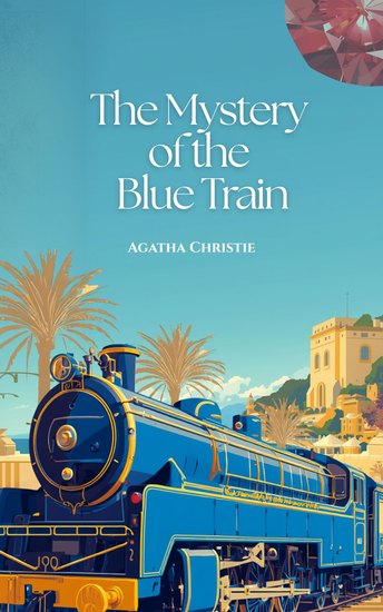 The Mystery of the Blue Train - cover