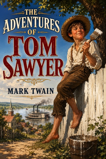 The Adventures of Tom Sawyer - cover