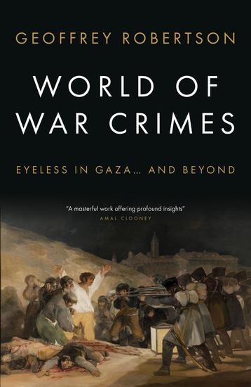 World of War Crimes - Eyeless in Gaza… and Beyond - cover