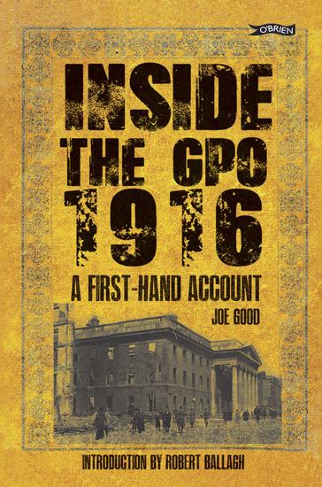 Inside the GPO 1916 - A First-hand Account - cover