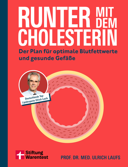 Runter mit dem Cholesterin - Der Plan für optimale Blutfettwerte und gesunde Gefäße | Ernährungsratgeber für herzgesunde Ernährung Cholesterin senken LDL senken HDL erhöhen - cover