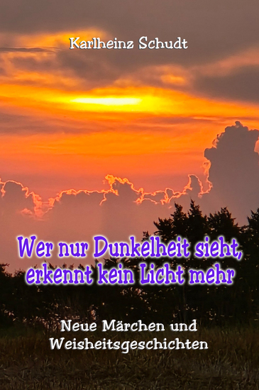 Wer nur Dunkelheit sieht erkennt kein Licht mehr - Neue Märchen und Weisheitsgeschichten - cover