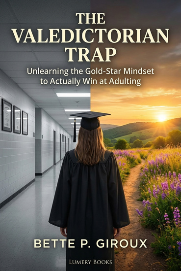 The Valedictorian Trap - Unlearning the Gold-Star Mindset to Actually Win at Adulting - cover