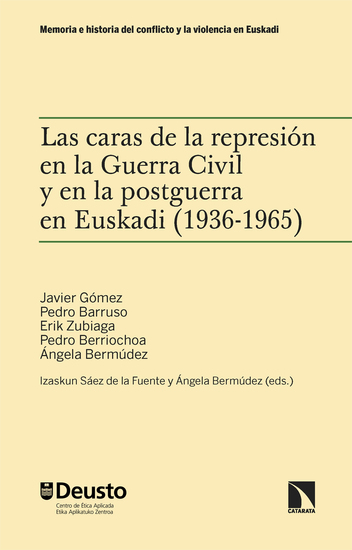 Las caras de la represión en la Guerra Civil y en la postguerra en Euskadi (1936-1965) - cover