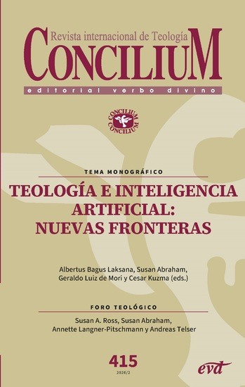Teología e inteligencia artificial: nuevas fronteras - Concilium 415 - cover