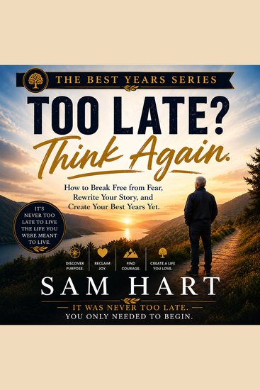 Too Late? Think Again - How to Break Free from Fear Rewrite Your Story and Create Your Best Years Yet - cover