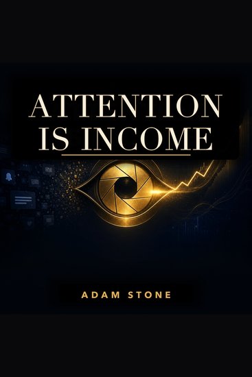 Attention is Income - Why the Quality of Your Focus Determines Your Future Worth - cover