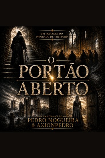 O Portão Aberto - Um Romance do Priorado de Thetford - cover