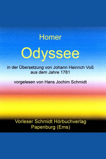 Odyssee - Übersetzt von Johann Heinrich Voß - cover