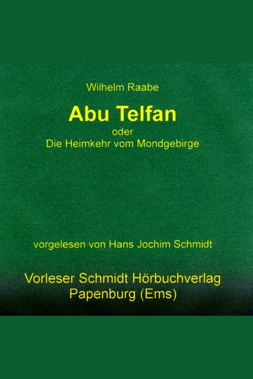 Abu Telfan - oder Die Heimkehr vom Mondgebirge - cover