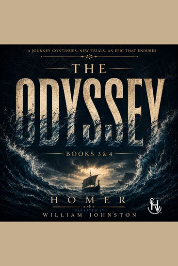 The Odyssey - Books 3 & 4 - cover