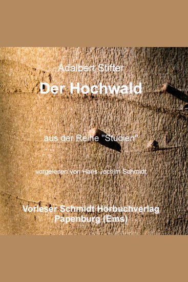 Der Hochwald - Erzählung - cover