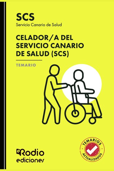 Celador a del Servicio Canario de Salud (SCS) Temario - cover
