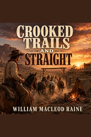 Crooked Trails And Straight - A riveting Western saga of outlaws loyalty and survival in the untamed frontier - cover