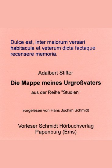 Die Mappe meines Urgroßvaters - Erzählung - cover