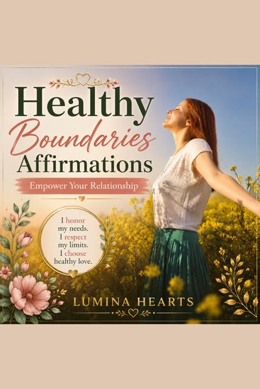 Healthy Boundaries Affirmations - Empower Your Relationship - cover