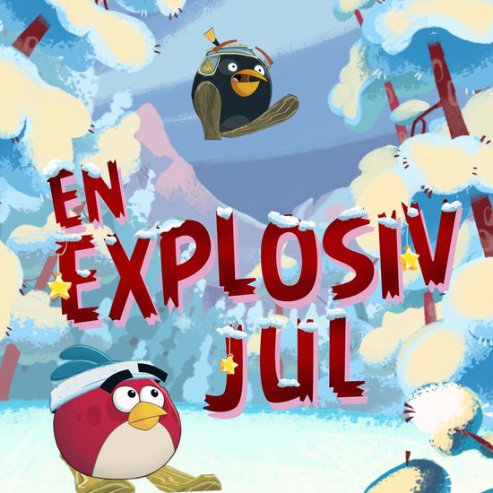 Angry Birds - En explosiv jul - cover