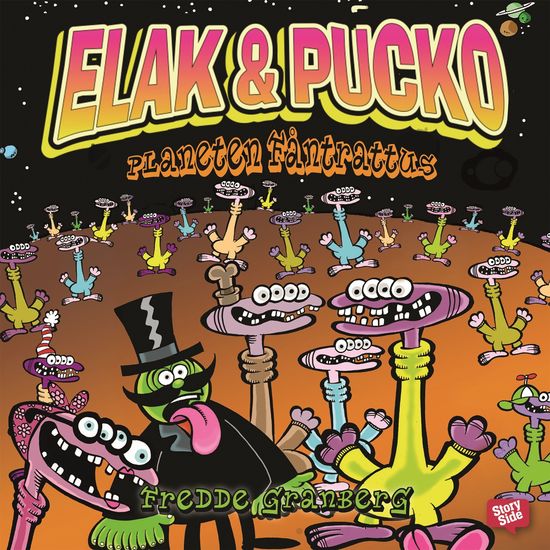Elak & Pucko - planeten Fåntrattus - cover