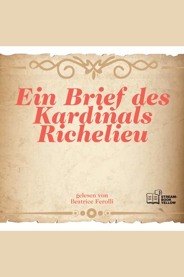Ein Brief des Kardinals Richelieu - cover