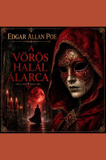 Edgar Allan Poe: A vörös halál álarca - cover