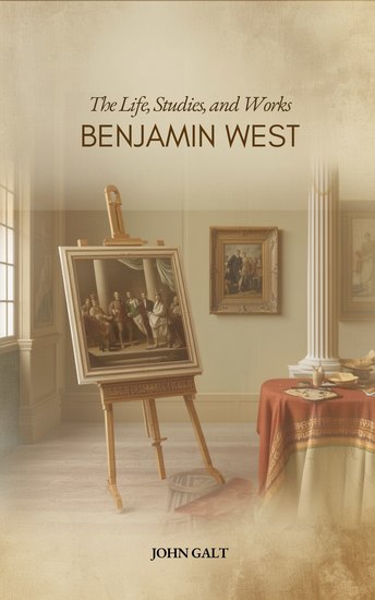 The Life Studies and Works of Benjamin West - cover