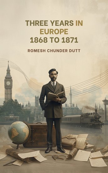 Three Years in Europe 1868 to 1871 - cover